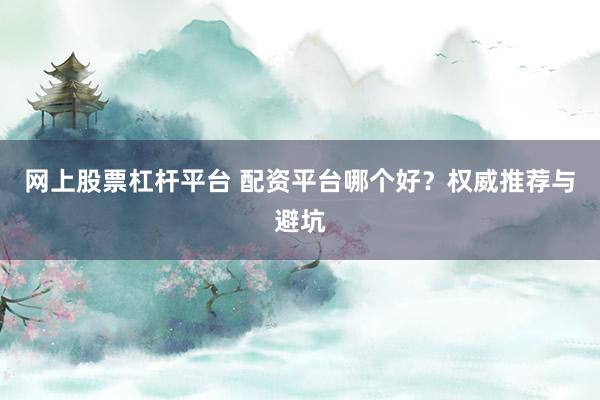 网上股票杠杆平台 配资平台哪个好？权威推荐与避坑